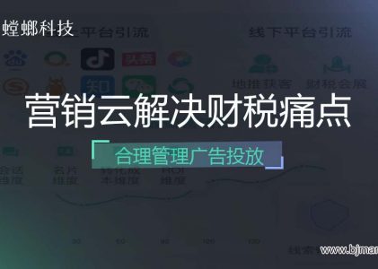 财税行业痛点—合理管理广告投放